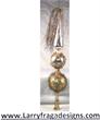 Double ball wire wrapped Antique tree topper - Germany